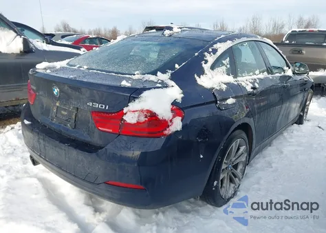 2018 BMW 430I Gran Coupe xDrive from USA, damaged, VIN WBA4J3C56JBL04282